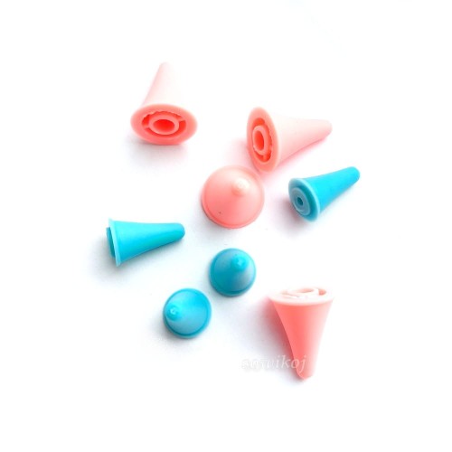 Silikonowe stopery nakładki do drutów - zatyczki