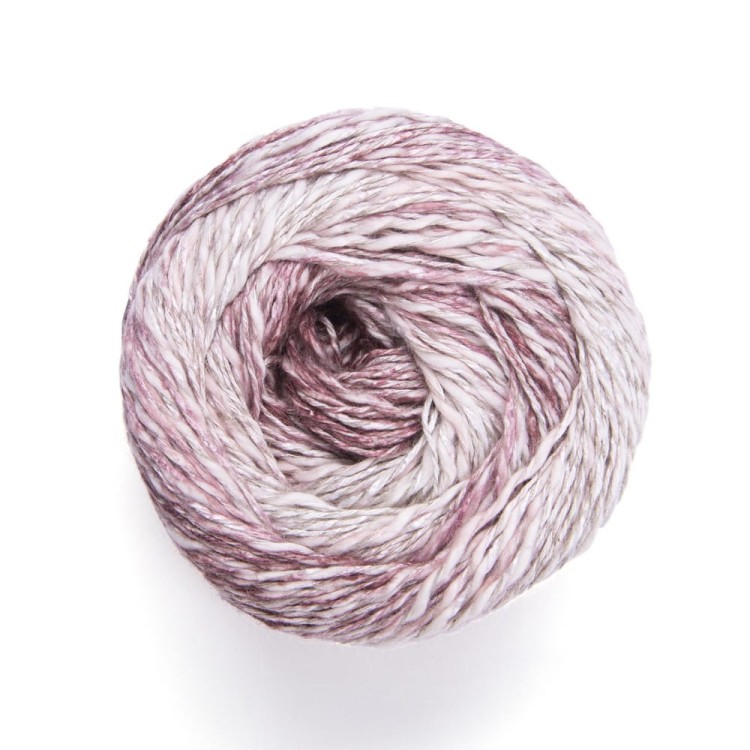 KOlorowy motek włóczki lniano bawełnianej z domieszką wiskozy Yarnart Linen soft 7405