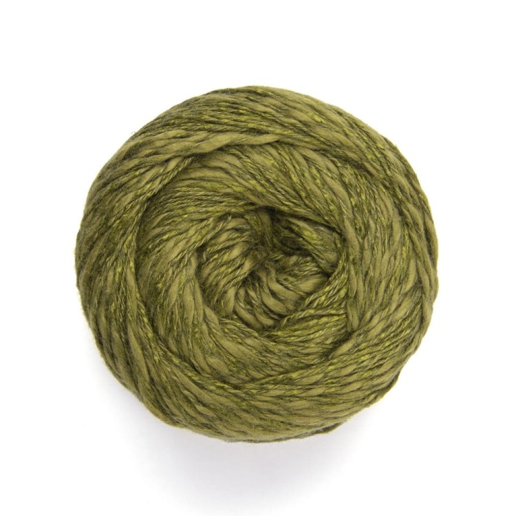 Miękkie włóczki Yarnart Linen soft 7314 Oliwka