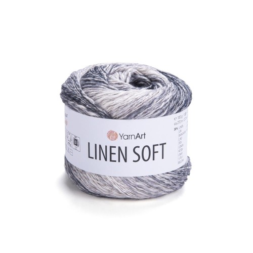 Linen soft 7406. Naturalna włóczka na lekką odzież wiosna lato