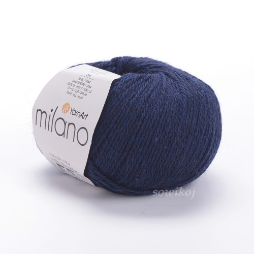 milano 877. Lekka i ciepła włóczka na odzież zimowo - jesienną