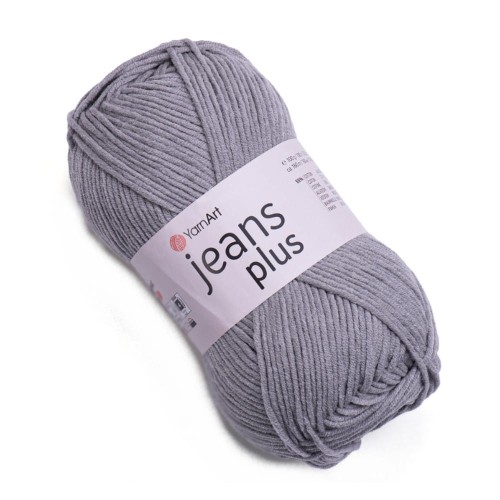 Szara włóczka YarnArt Jeans Plus