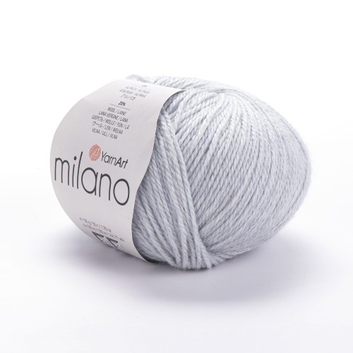 Miękkie włóczki YARNART MILANO 866. wełna alpaka i wiskoza