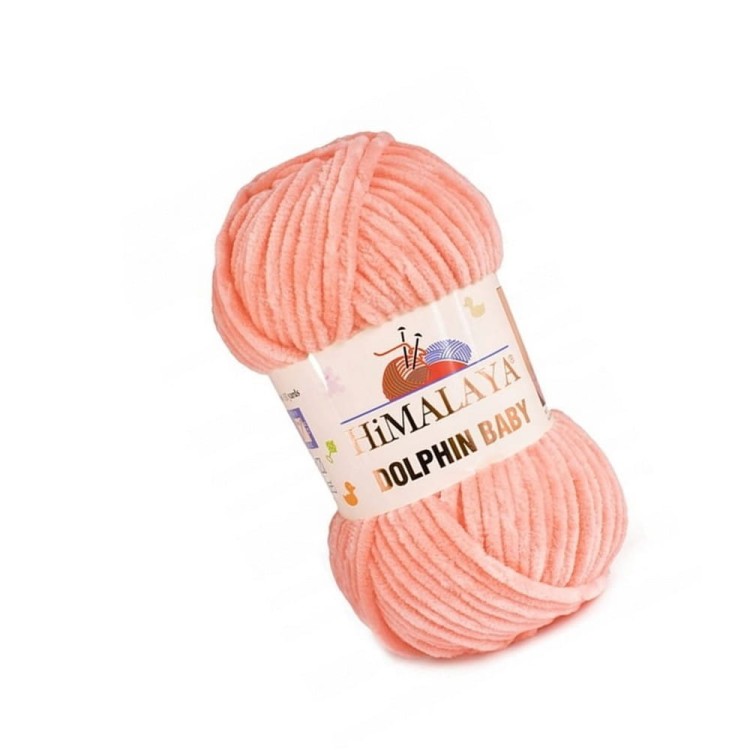 Brzoskwiniowa włóczka Himalaya Dolphin Baby 80 323