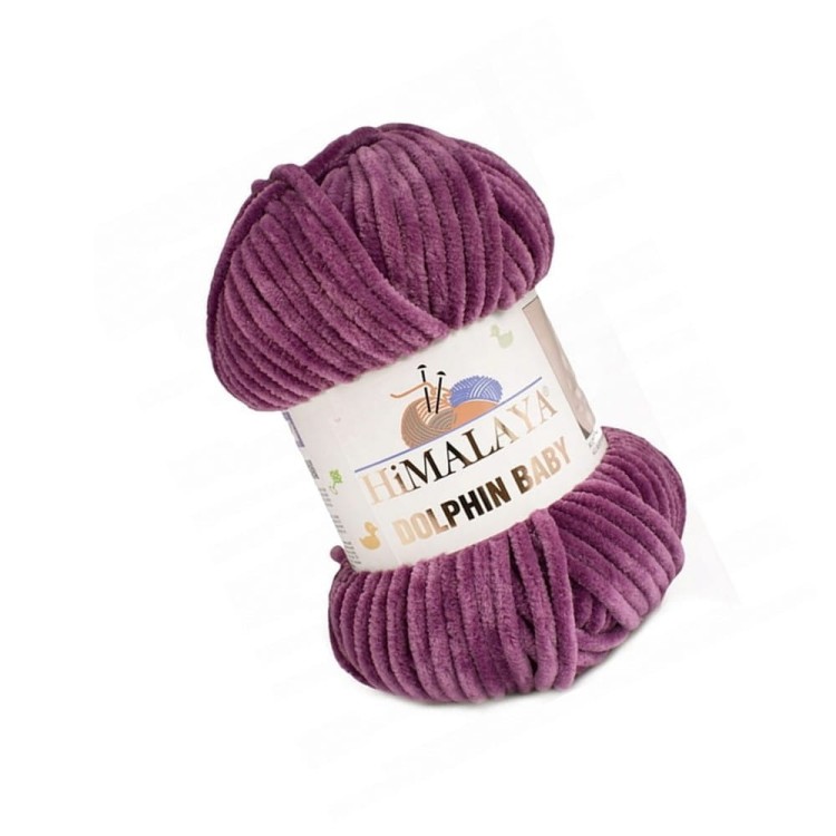 Fioletowa włóczka 338 - Himalaya dolphin baby
