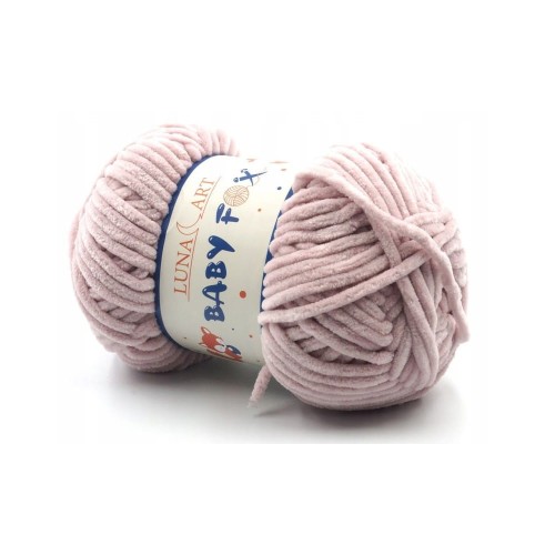 Miękka i puszysta włóczka Baby Fox kolor pudrowy róż 24