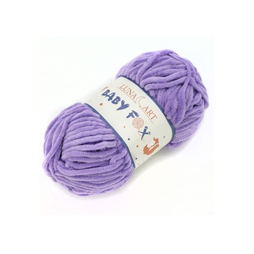 Fioletowy Baby Fox Luna Art