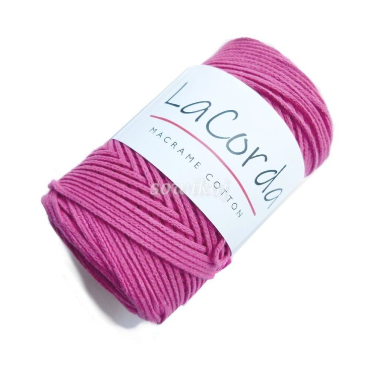 350 bawełniany sznurek do makramy i szydełkowania  mocna orchidea