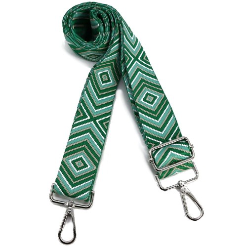 Pasek do torebki na ramię wymienny regulowany zielony