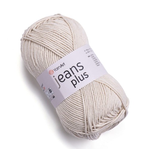 Włóczka Yarn art jeans plus 05.jasny bezowy