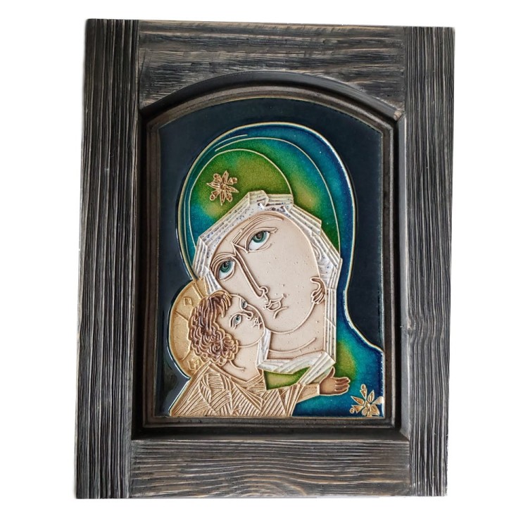 MAtka Boska Włodźmierska - duża ikona w ramie