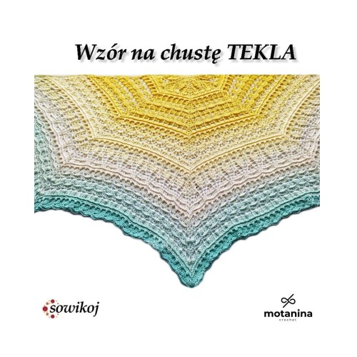 Wzór na chustę Tekla