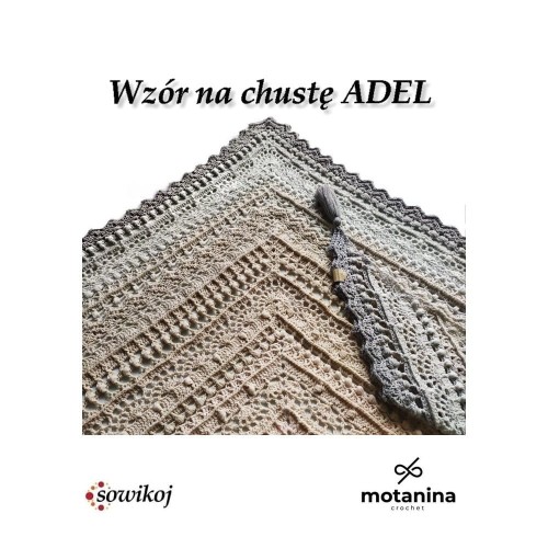 Wzór na chustę Adel