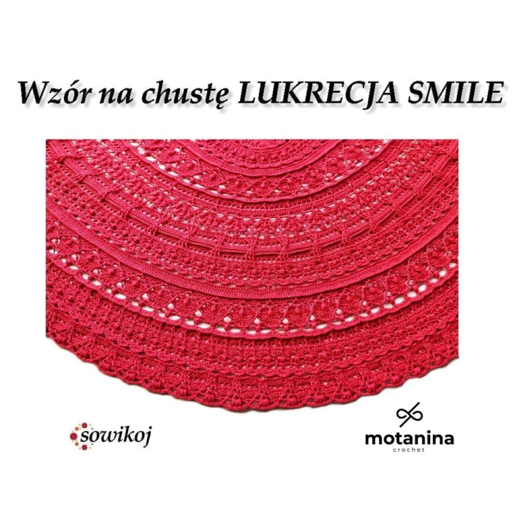 Wzór na chustę LUKRECJA SMILE