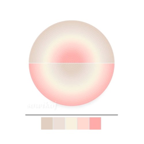 b714b - rozkład kolorów w motku włóczki cieniowanej