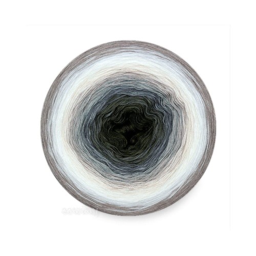 Beżula - kolorowy motek włóczki ombre