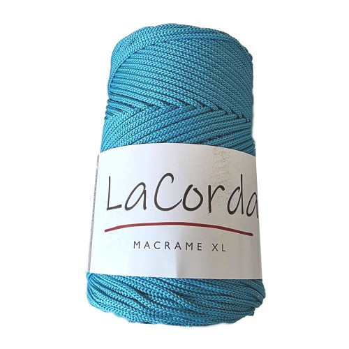 Sznurek poliestrowy  sturkusowy głęboki  lekko zielonkawy xl 585 polecany na torebki - tu 1 motek xl 585