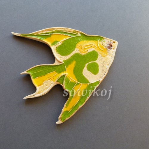 Rybka ceramiczna skalar