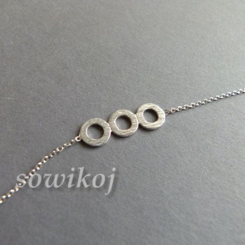 bransoletka srebrna