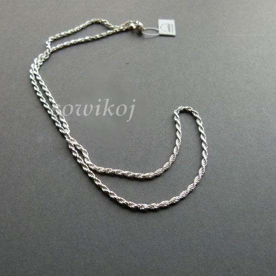łańcuszek srebrny