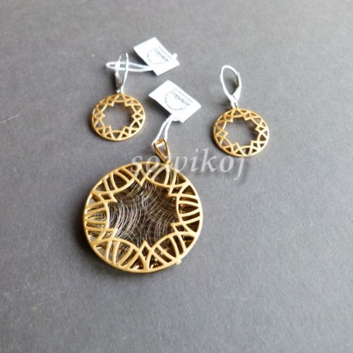 Komplet biżuterii srebro