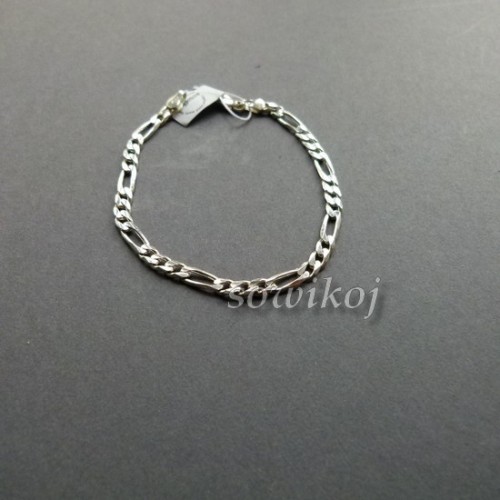 Srebrne łańcuszki męskie