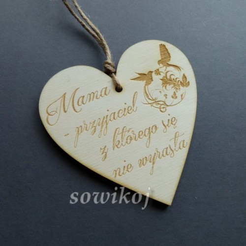 Tabliczki drewniane z napisem