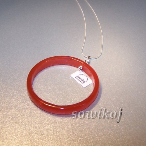 Pierścień - wisior z agatu